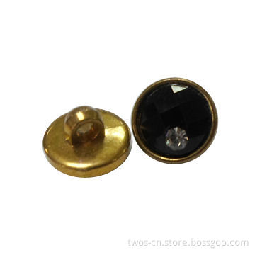 Pearl Shank Button, Alloy Raw Material, Perfect in Natural Color, Nickel and Lead-free